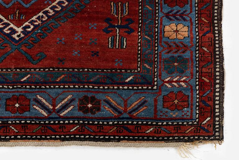 An antique Kazak rug, South Caucasus, c. 172 x 125 cm.