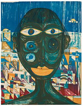 Friedensreich Hundertwasser, "Arabian woman”.