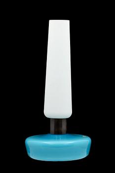 BORDSLAMPA, glas, Gino Vistosi, Italien, 1900-talets andra hälft.