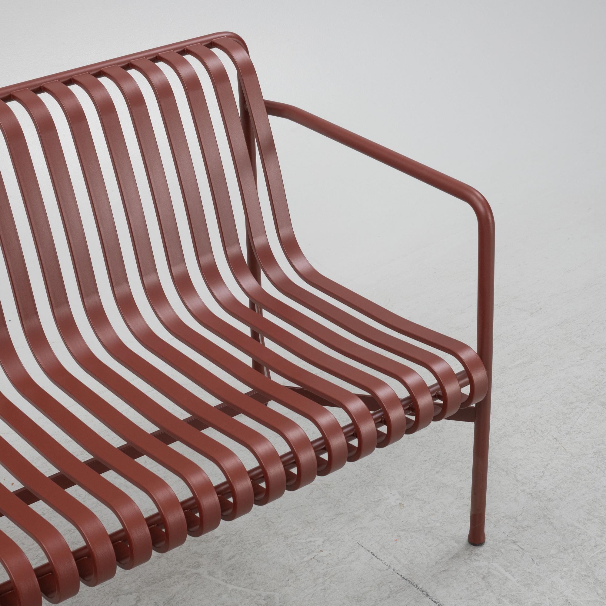 Ronan & Erwan Bouroullec, bänk, "Palissade Dining", Hay, 2000-tal.