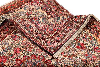 A Bidjar rug, old, a. 200 x 145 cm.