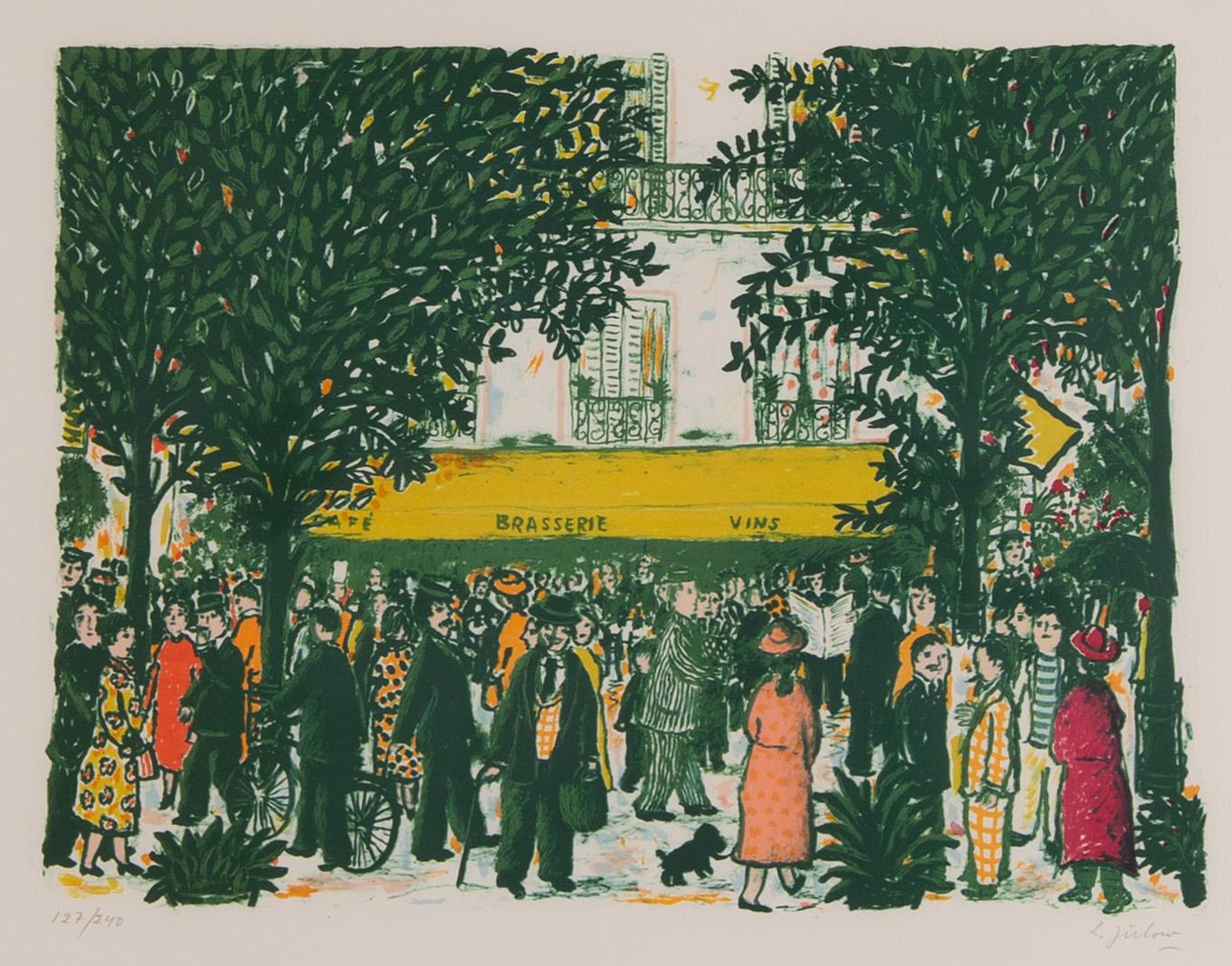 LENNART JIRLOW, lithograph in colours, 1985, signed 127/240.
