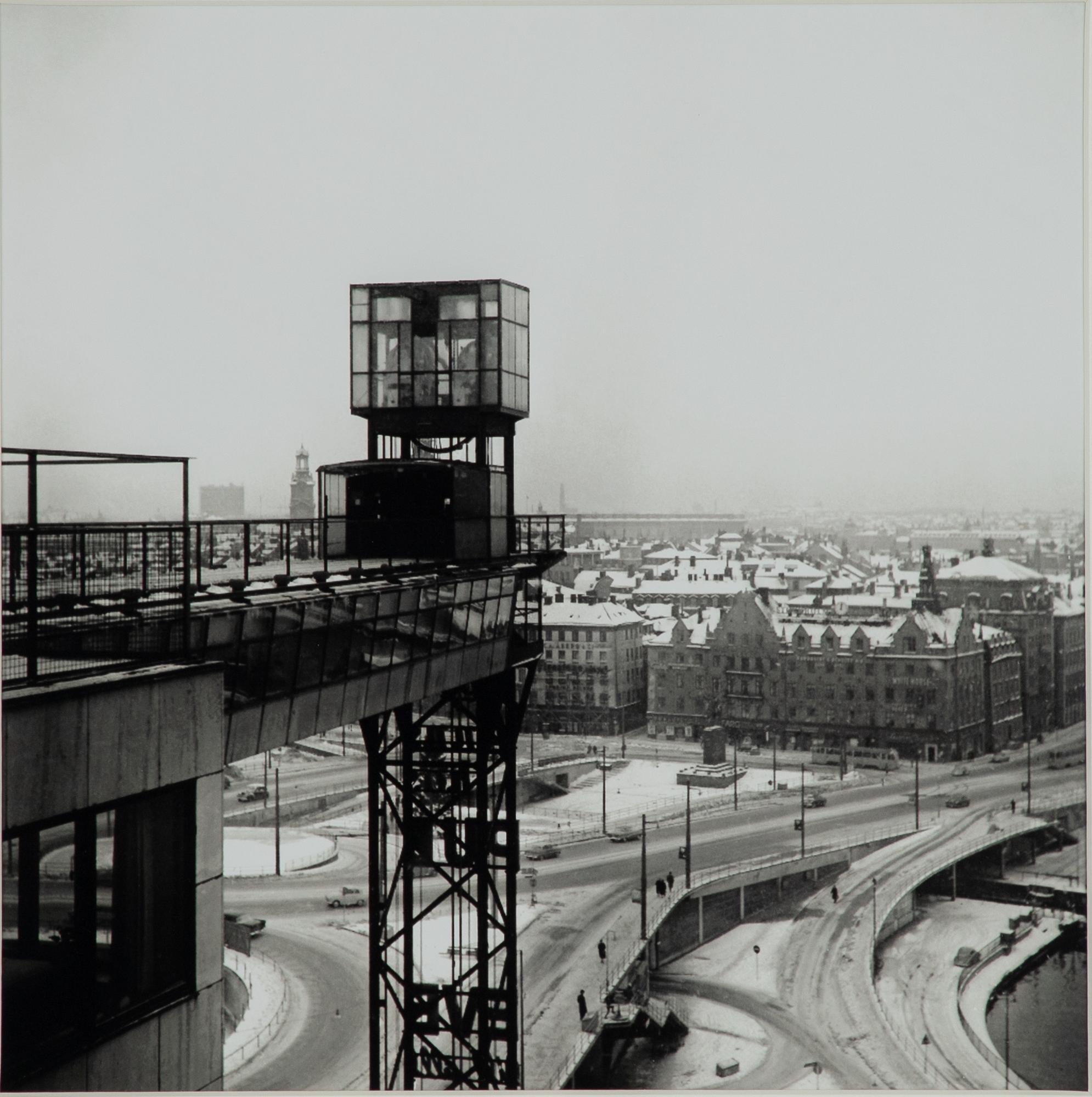 Åke Lange, "Katarinahissen 1950s".