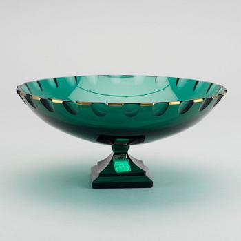 ELIS BERGH, skål på fot, Kosta, 1920-30-tal.