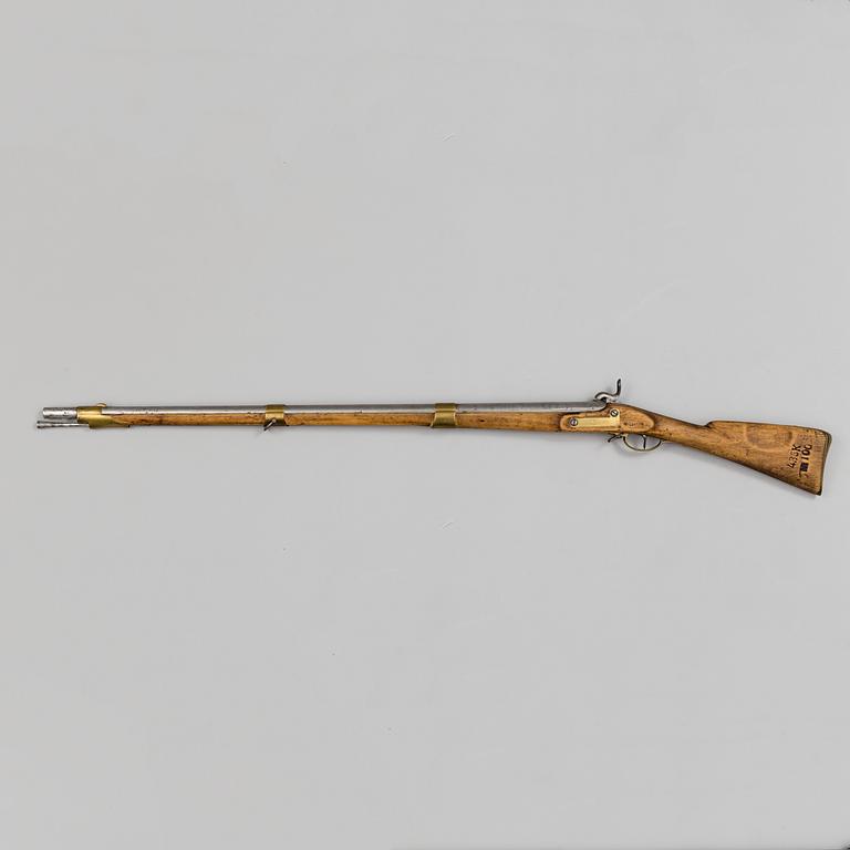 A Swedish Infantry percussion rifle model 1815/49.