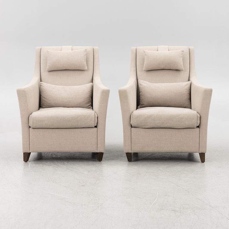 Fåtöljer, ett par, "Lean", Slettvoll, 2000-tal.