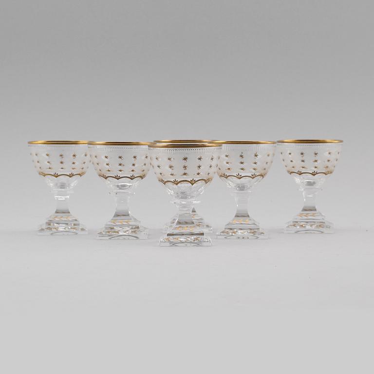 STARKVINSGLAS, 12 st, "Odelberg Junior", Kosta.