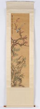 A Chinese scroll painting after Zhang Xiong (1803-1886), early 20th century.