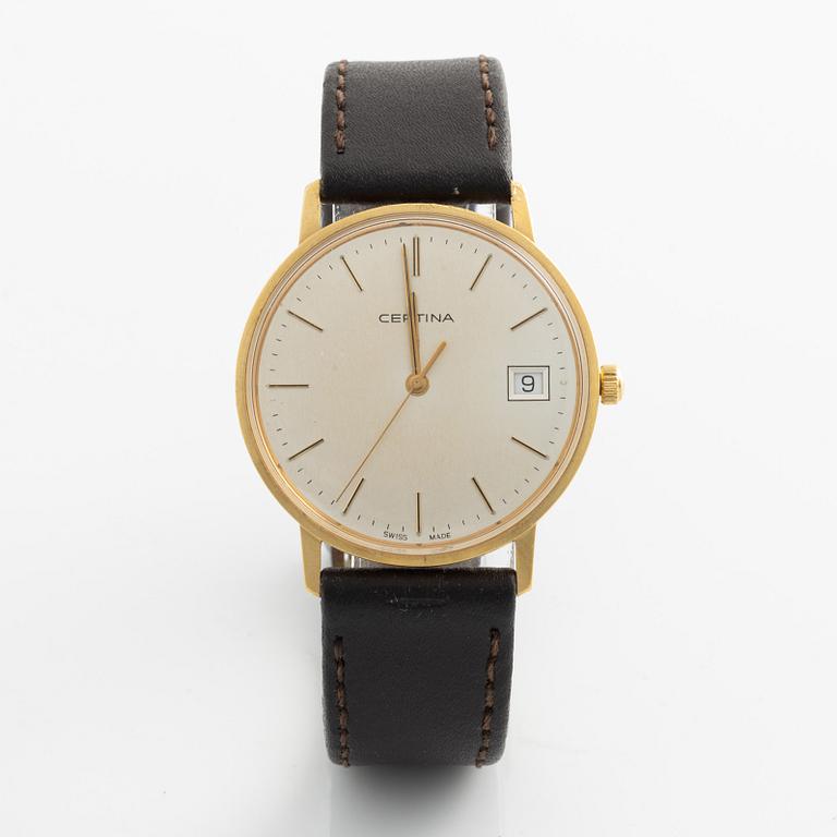 Certina, wristwatch, 33.5 mm.