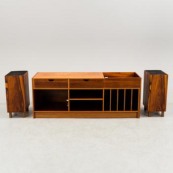 STEREOBÄNK/SIDEBOARD, 1960/70-tal.