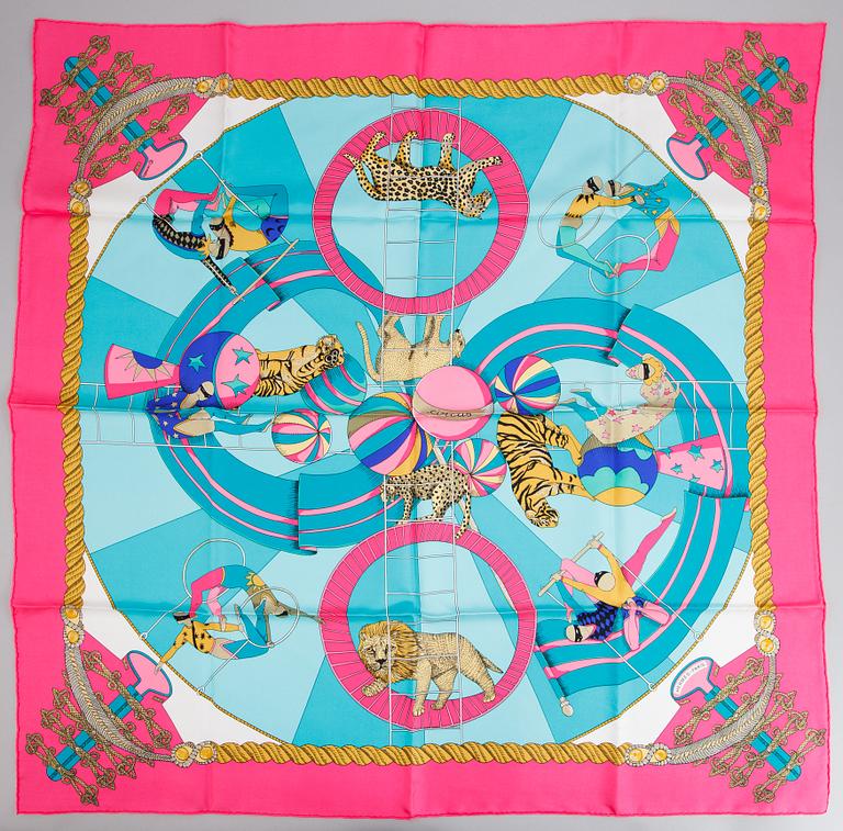 Hermès, scarf, "Circus".