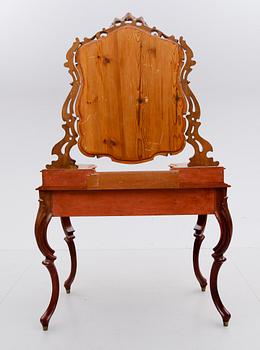 TOALETTBORD, nyrokoko, 1800-talets andra hälft.