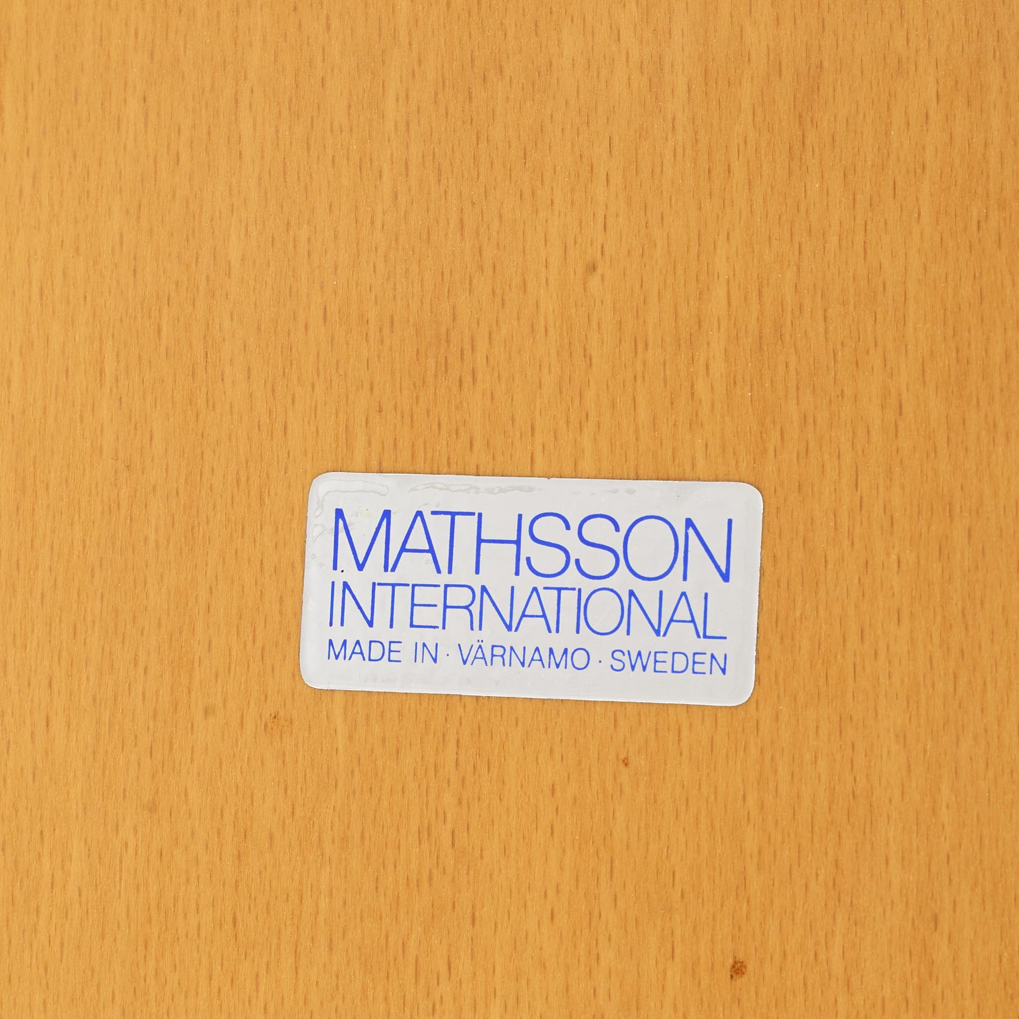 Bruno Mathsson, a 'Kuggen' table, Bruno Mathsson International.