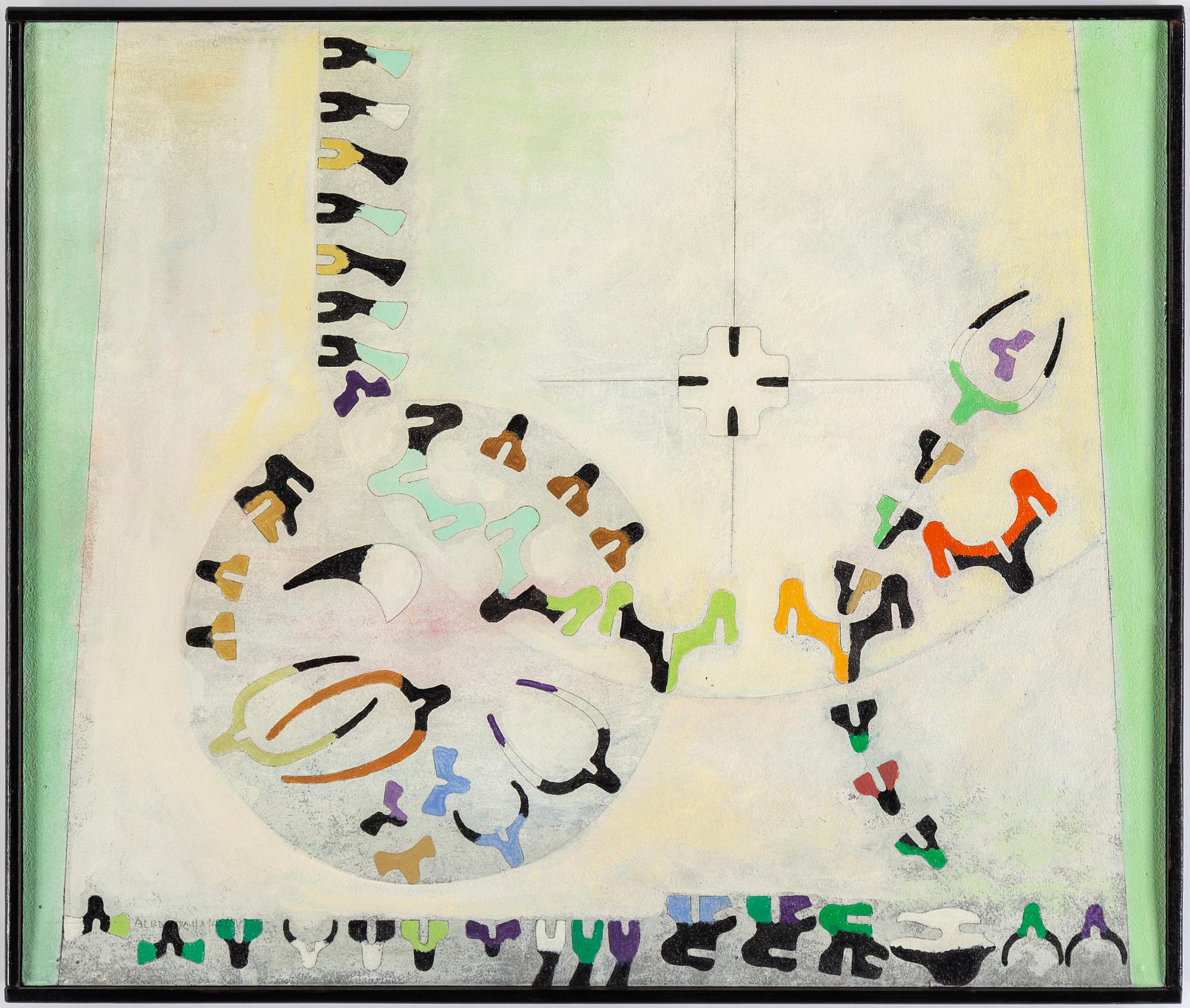 ALBERT JOHANSSON, oil on panel, signed and dated.
