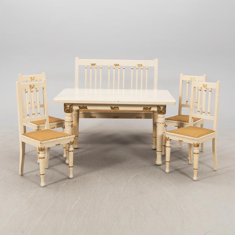 A six pcs suit Denmark around 1900.