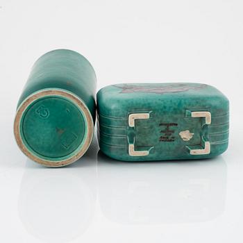 Wilhelm Kåge, vas och lockurna, Argenta.