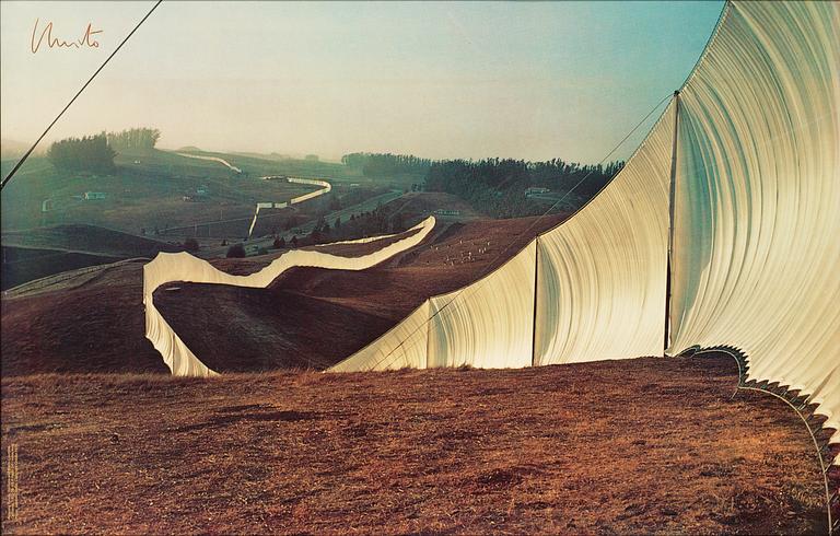 Christo & Jeanne-Claude After, Running Fence.
