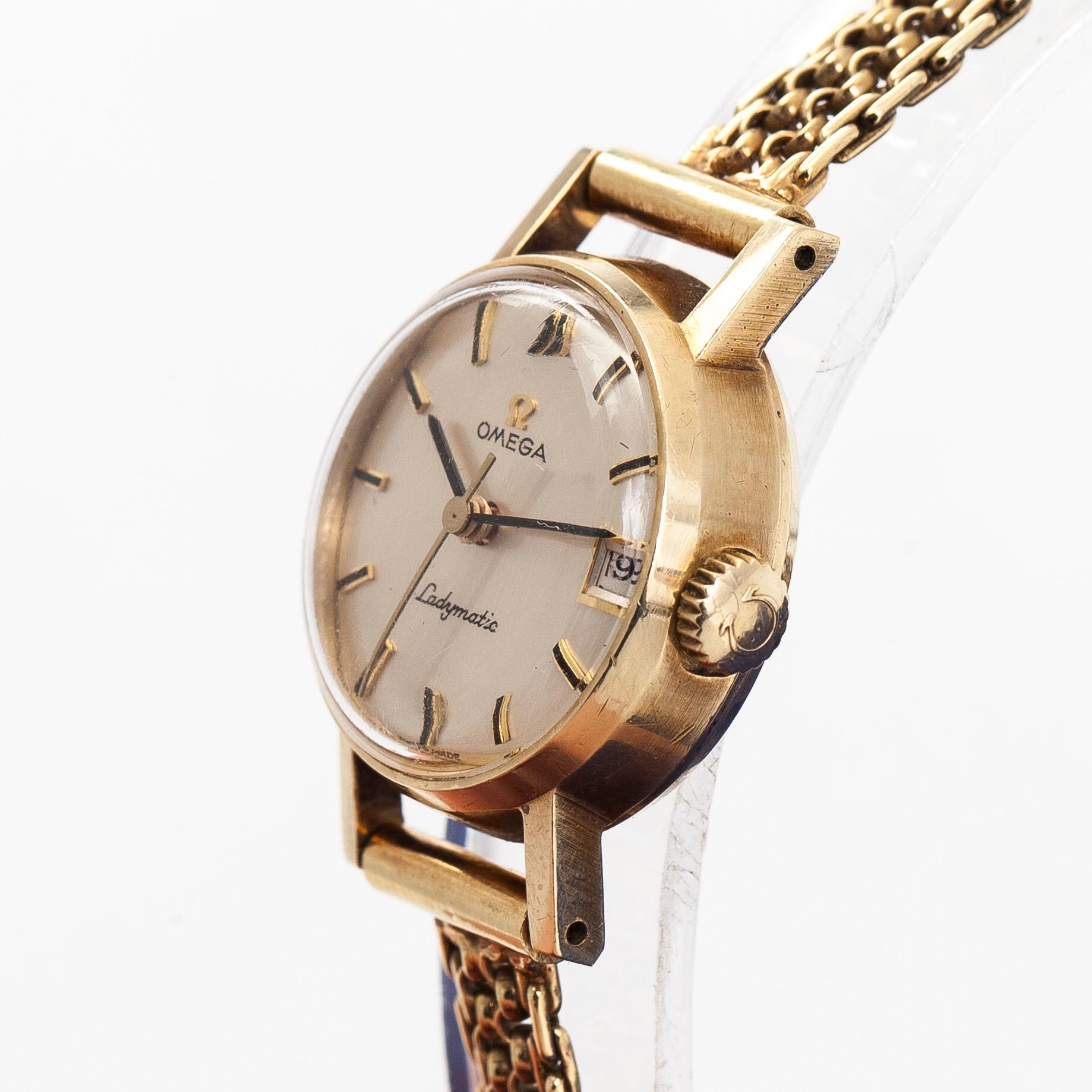 Omega, Ladymatic, wristwatch, 20.5 mm.