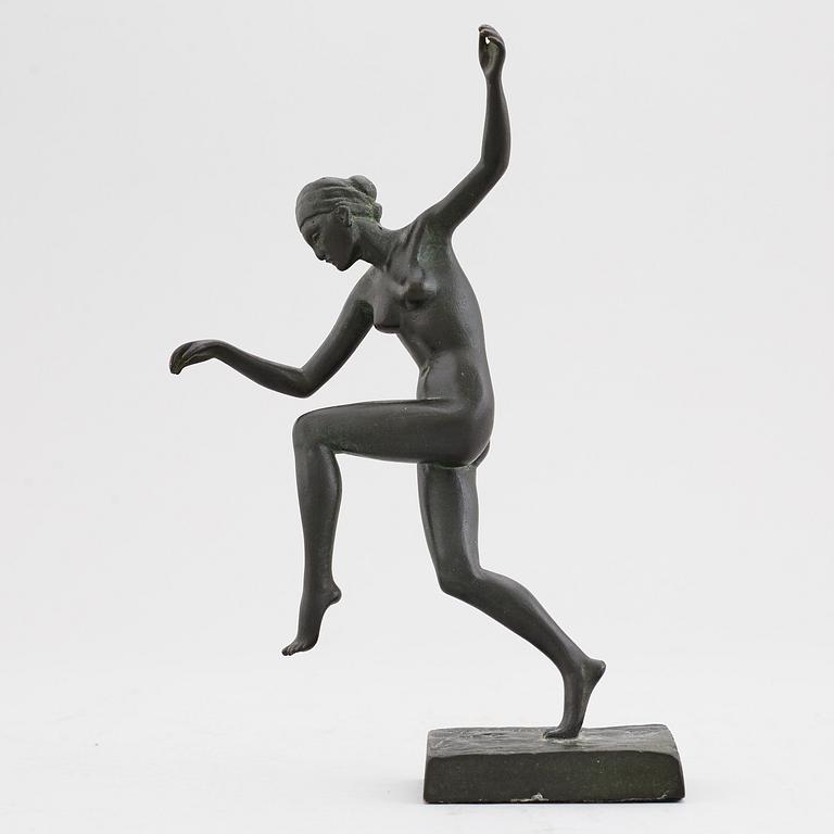 ARVID KNÖPPEL, Sculpture. Bronze. Signed and dated -24. Foundry mark. Height 20.5 cm.