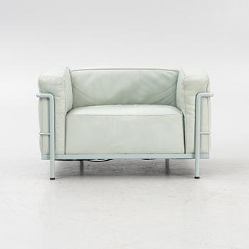 Le Corbusier, Pierre Jeanneret & Charlotte Perriand, fåtölj, "LC3", Cassina, Italien.