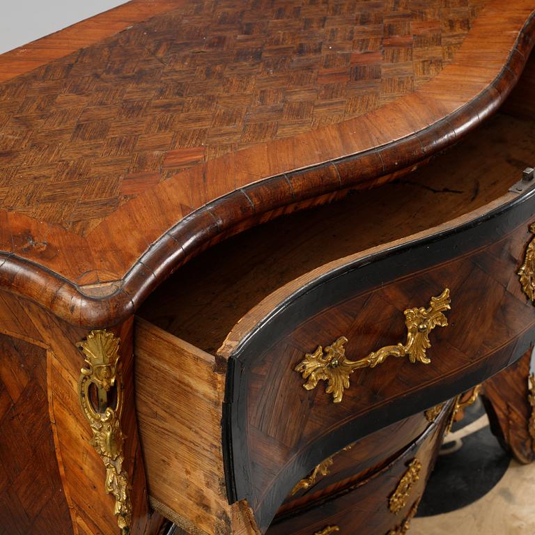 A rococo style dresser, 18th Century.