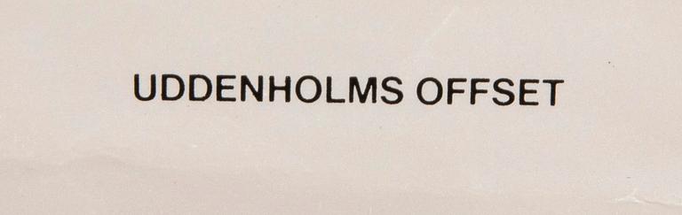 Filmaffisch James Bond "Never say never again" 1983.