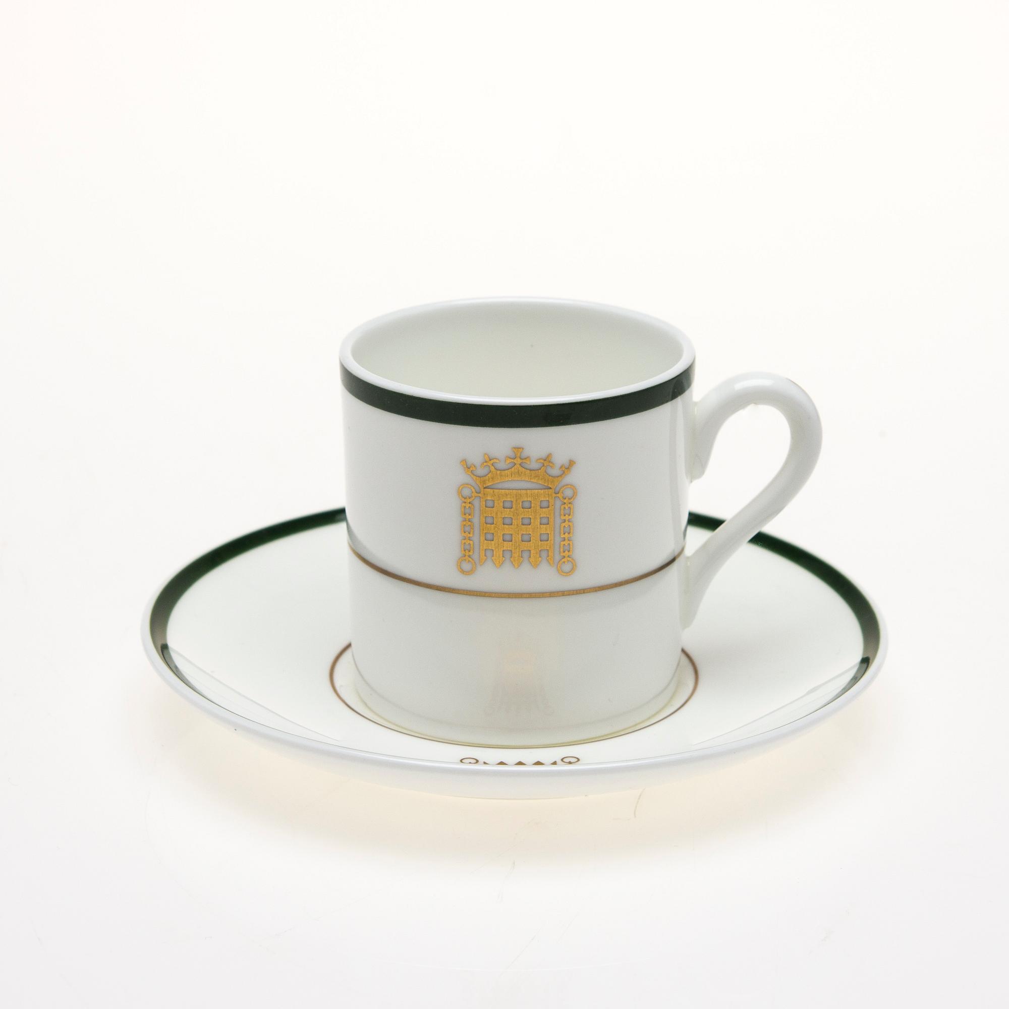 KAFFEKOPPAR, 12 st, porslin, Wedgwood, England.
