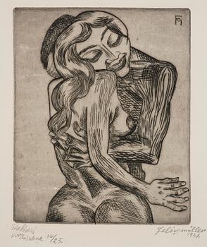 939. Conrad Felixmüller, "Gelibte frau".