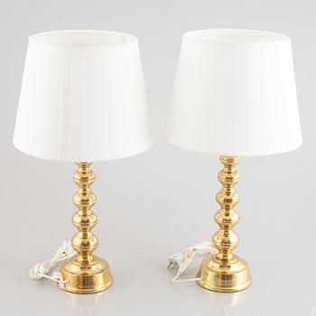 A pair of table lights from Enco, end of the 20th Century.