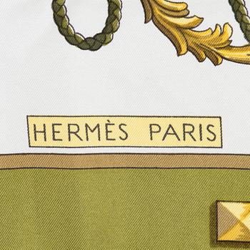 Hermès, huivi, "Le Cléfs".