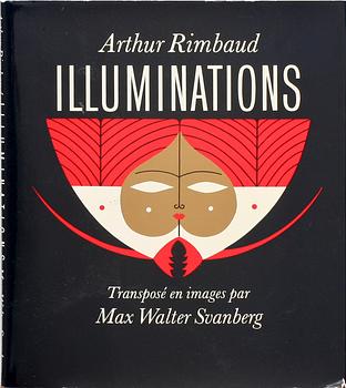 MAX WALTER SVANBERG, 6+2, färglitografier, sign o dat i tryck. Bok "Illuminations" medföljer.