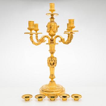 Kandelaber, möjligen Frankrike, 1800-talets senare hälft.