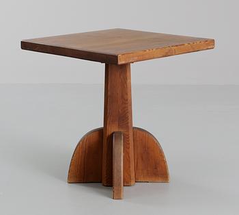 An Axel-Einar Hjorth stained pine table 'Sandhamn' by Nordiska Kompaniet, ca 1929.