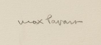 Max Papart, Komposition.