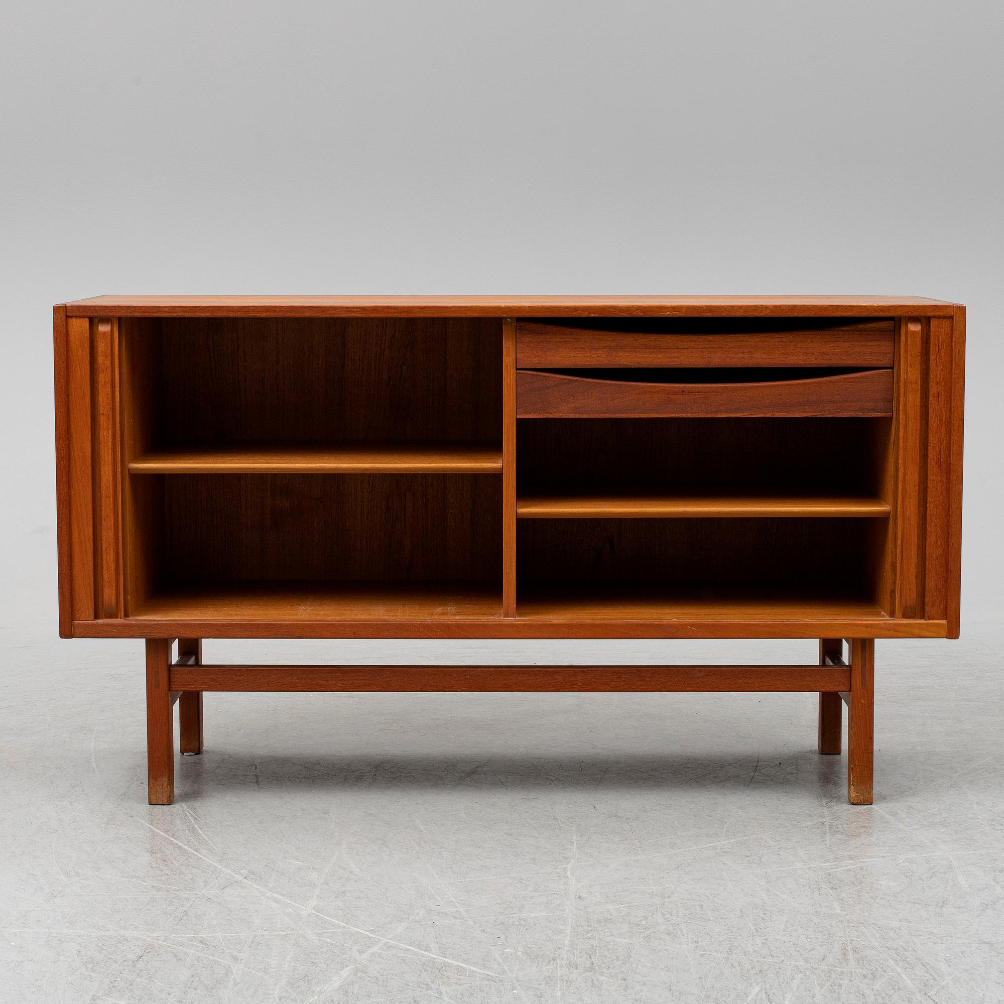 NILS JONSSON, teak veenered sideboard, 1960's.