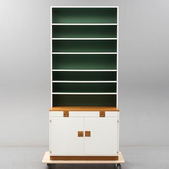 A second half of the 20th Century model 2255 book shelf by Josef Frank for Firma Svenskt Tenn.