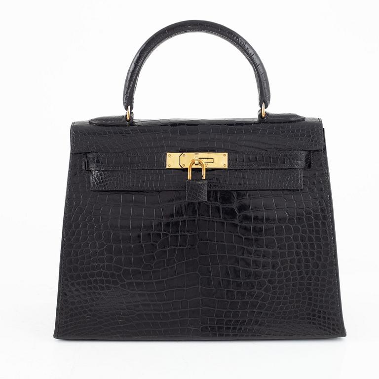 Hermès, bag, "Kelly II Retourne 28", 1964.