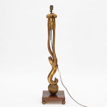 A floor lamp, first half of the 20th Century.