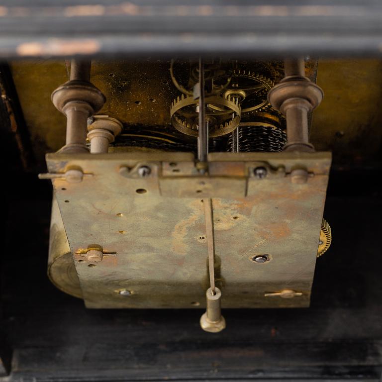 A German Mayrhoffer Egenburg 18th century bracket clock.