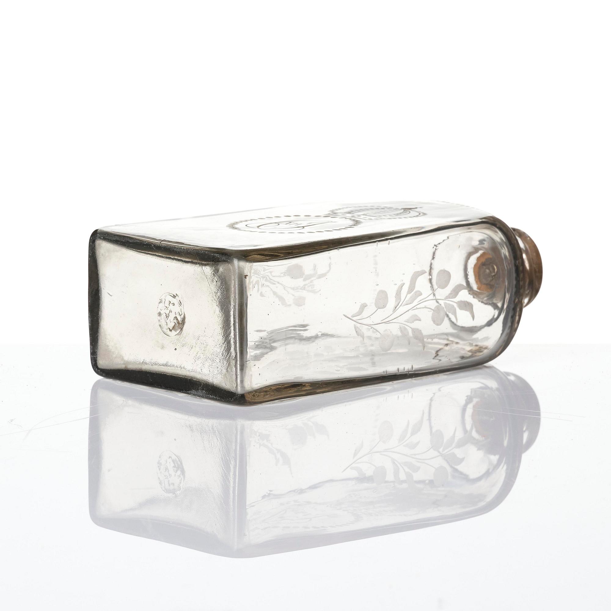 Aquavit bottle, Sweden early 19th century.