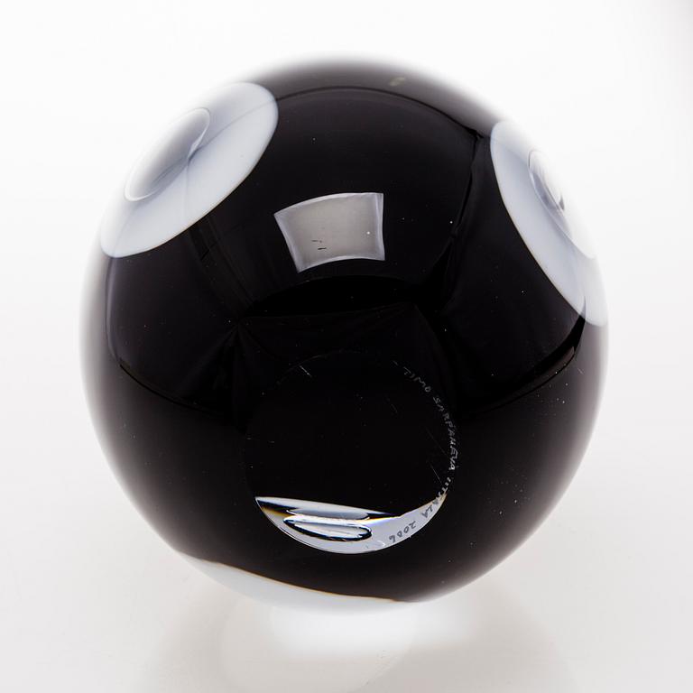 TIMO SARPANEVA,  lasiveistos "Claritas", signeerattu Timo Sarpaneva, Iittala 2006.