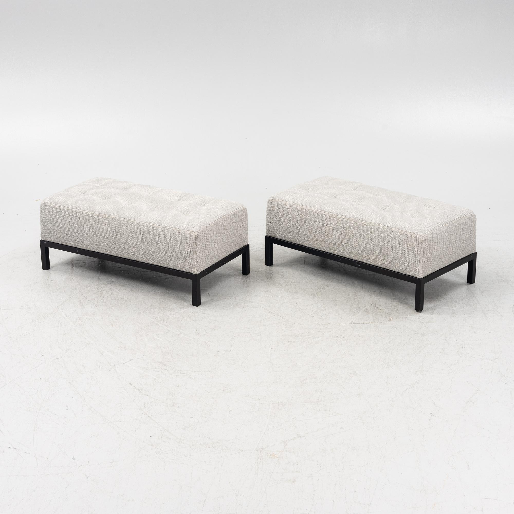 A pair of stools from Meridiani.