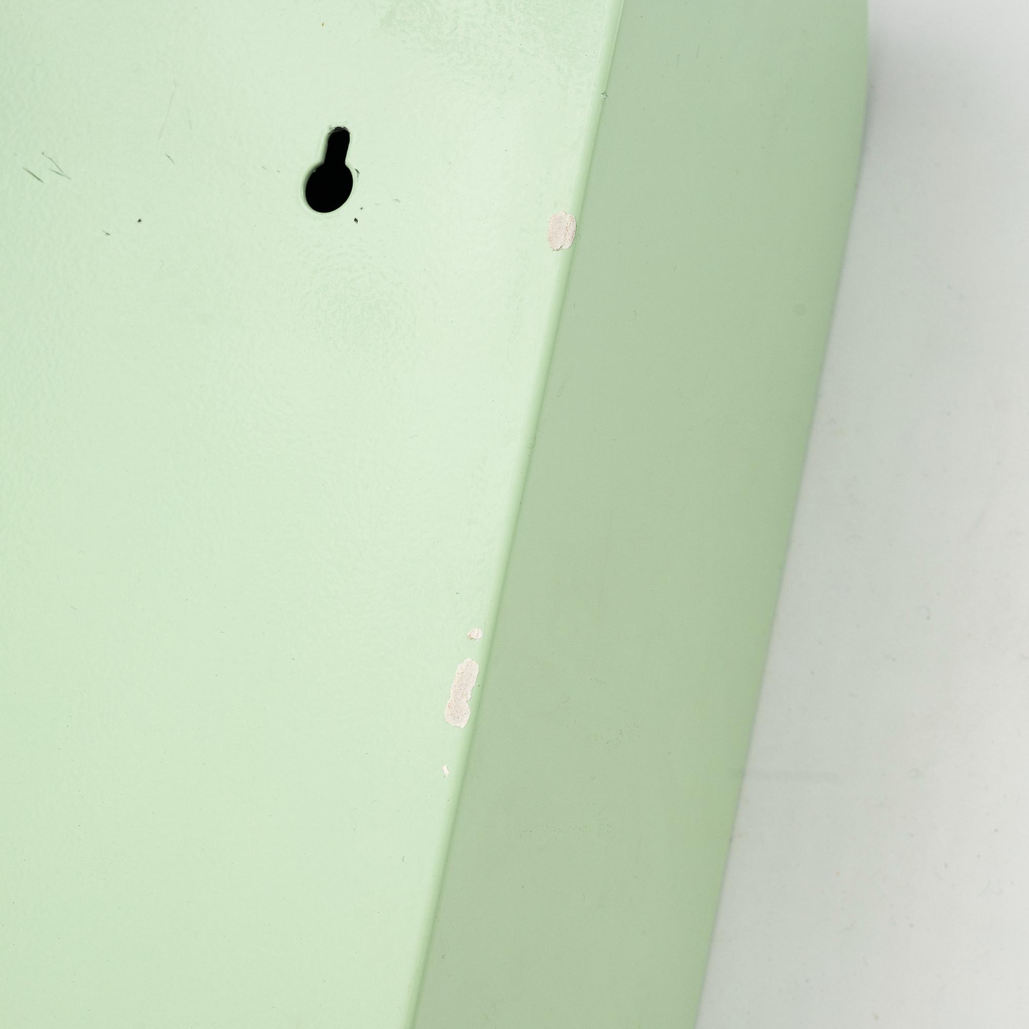 Martin Jämtlid, a lacquered metal wall shelf, Sweden 1993.