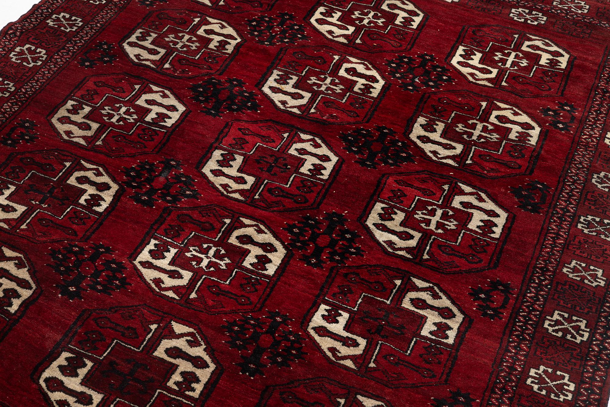 Matta, Afghan, ca 280 x 235 cm.
