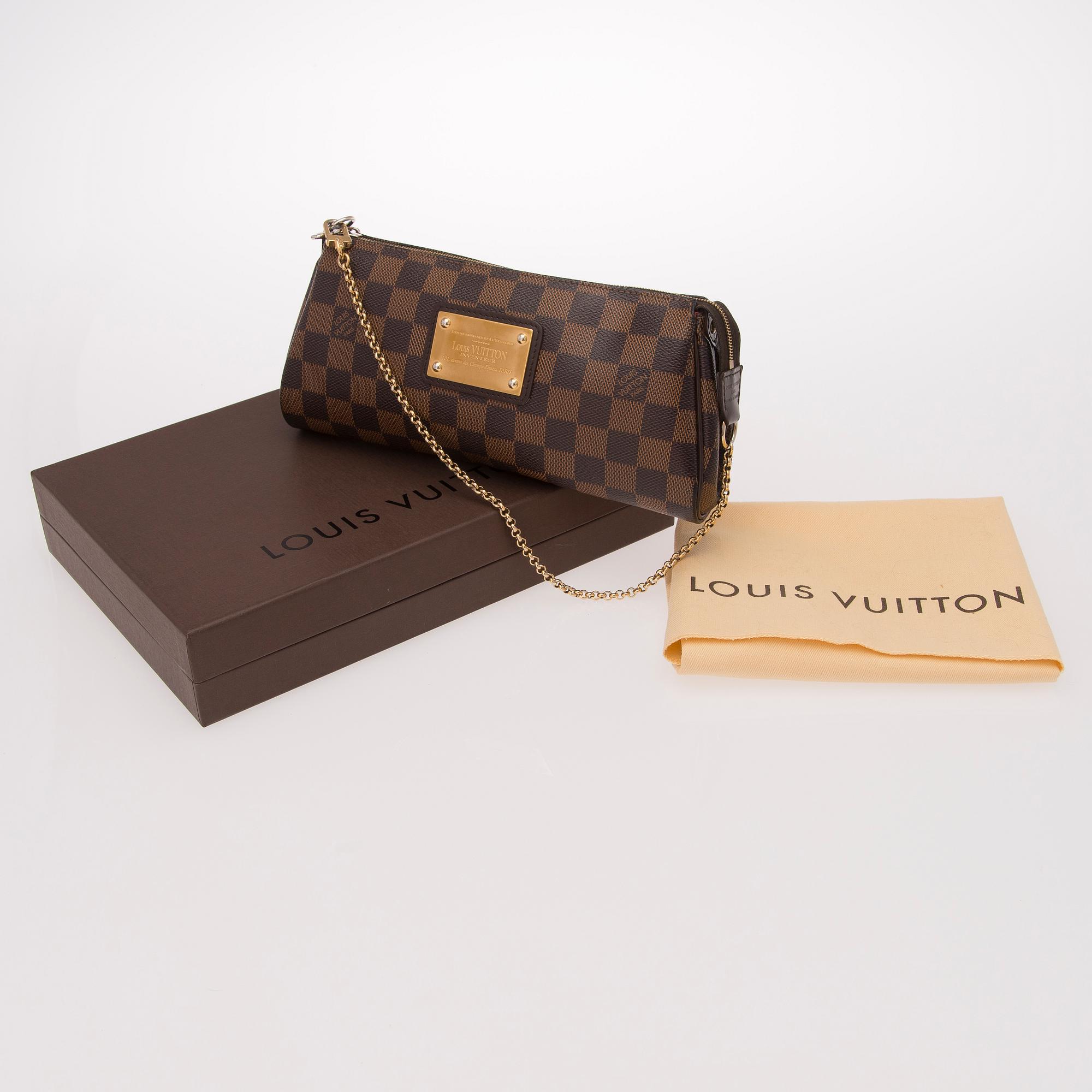 CLUTCH, "Eva damier Bag", Louis Vuitton.