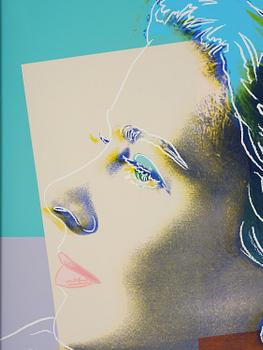 Andy Warhol, "Herself", from: "Three portraits of Ingrid Bergman".