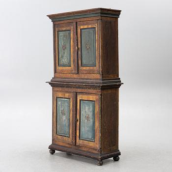 Cupboard, folk art, Värmland, 17th/18th century.