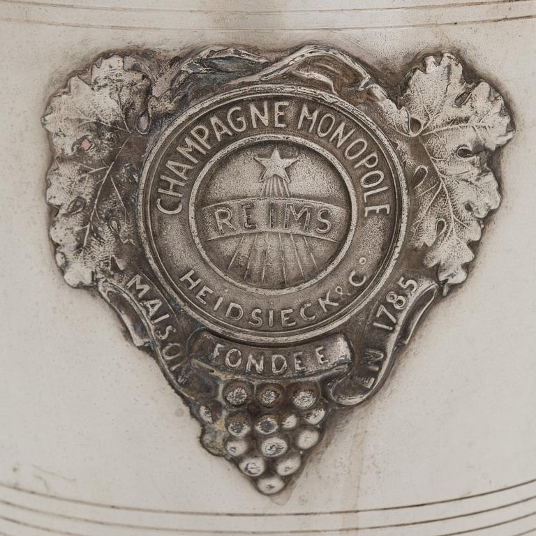 Champagnekylare, Heidsieck & Co. Argit France 1920-30-tal.