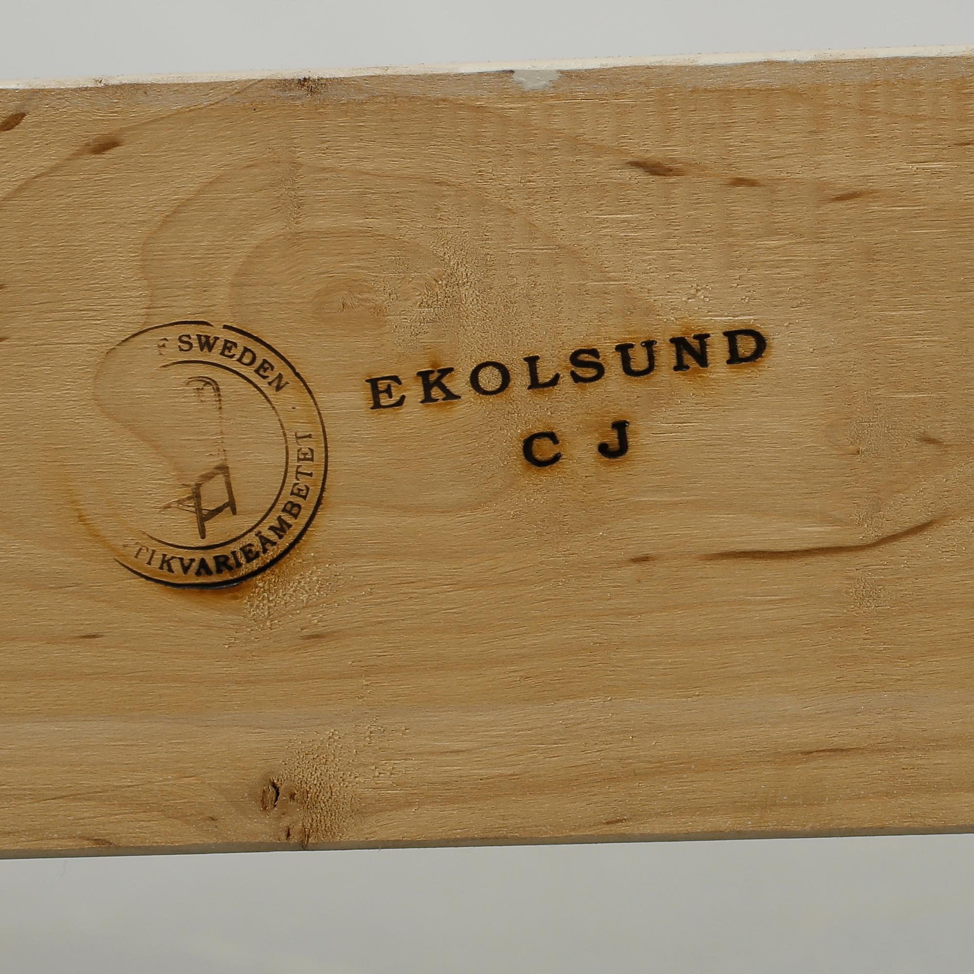 BOKHYLLA, "Ekolsund", IKEA, ur IKEA:s 1700-talsserie, 1900-talets andra hälft.