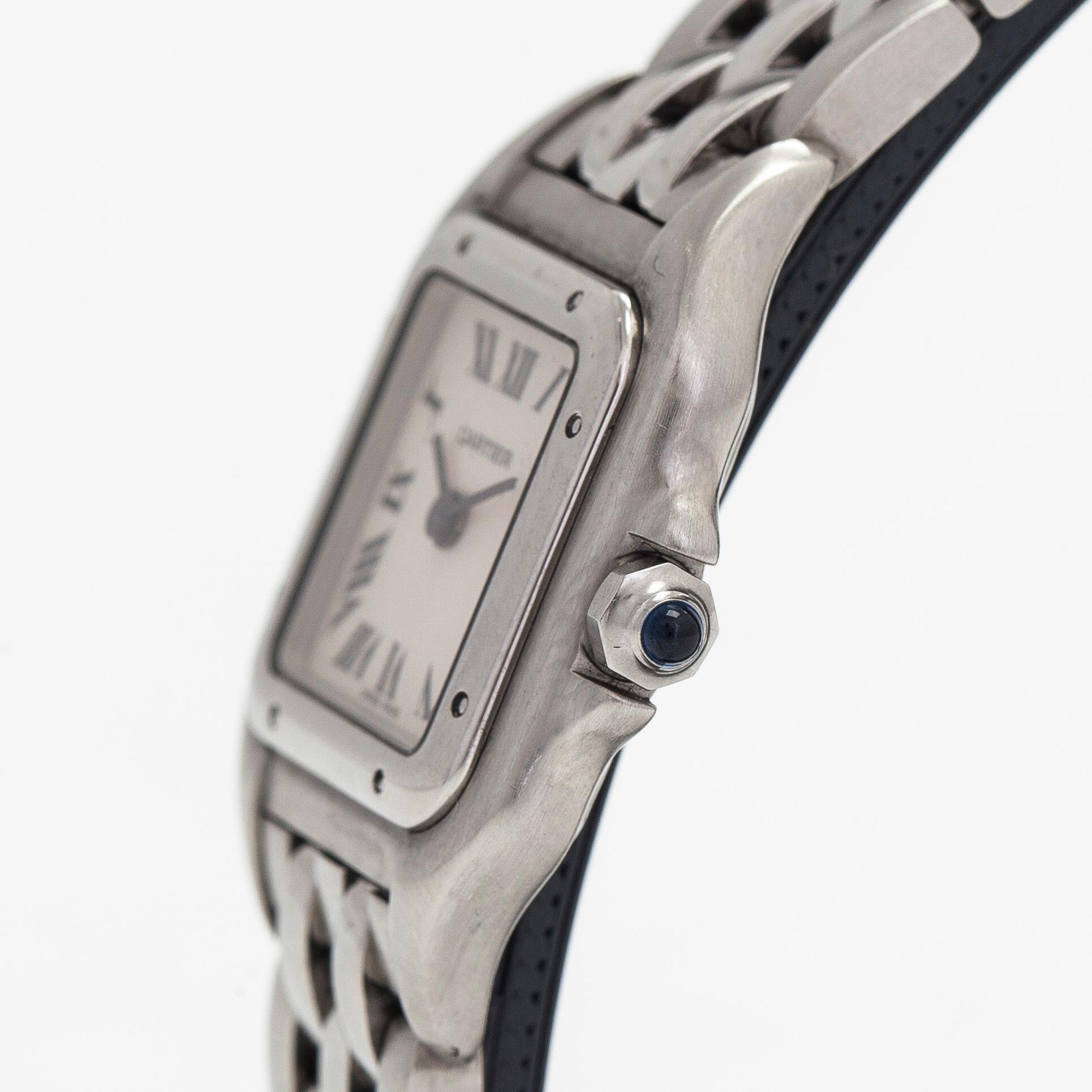 Cartier, Panthère, armbandsur, 22 x 22 (30) mm.